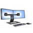 حامل شاشات HP - Adjustable Dual Monitor Stand